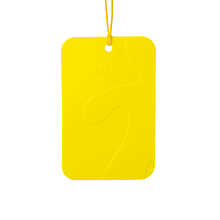 CESARE - vonná karta - žlutá - yellow - vanilla