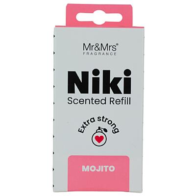 MR&MRS FRAGRANCE NÁHRADNÍ NÁPLŇ VŮNĚ DO AUTA NIKI - MOJITO