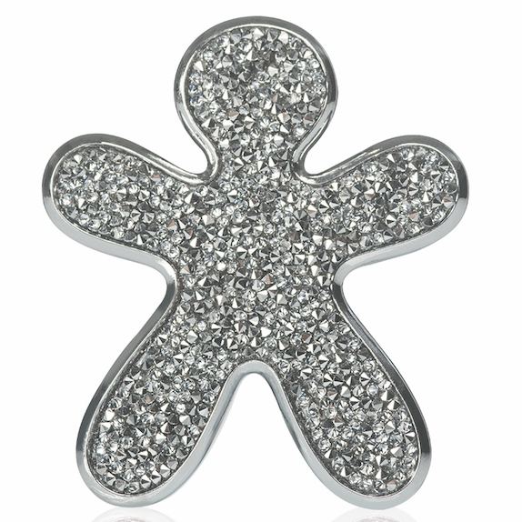 Niki Silver Crystal mit Chromerand – Splendido (Großartig)