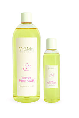 Mr&Mrs Fragrance BLANC – FLORENCE TALCUM POWDER NÁPLŇ DO DIFUZÉRU 200 ml