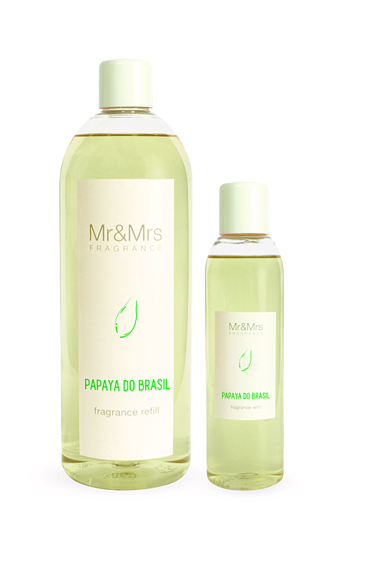 Mr&Mrs Fragrance BLANC – PAPAYA DO BRASIL DIFFUSER-FÜLLUNG 200 ml