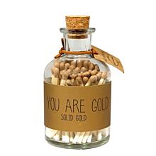My Flame Lifestyle Matches – YOU ARE GOLD SOLID GOLD STREICHHÖLZER 