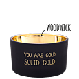 MY FLAME DUFTKERZE - YOU ARE GOLD SOLID GOLD - WARM CASHMERE