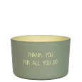 My Flame - SVÍČKA - OUTDOOR - THANK YOU FOR ALL YOU DO - bella citronella