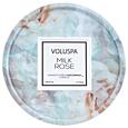 VOLUSPA DUFTKERZE ROSES - MILK ROSE (MILCHROSE), 170 G