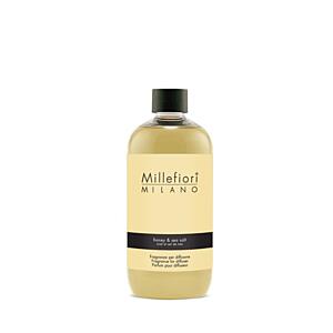 MILLEFIORI - NÁPLŇ DO DIFUZÉRU 250 ML - NATURAL - Honey & Sea salt