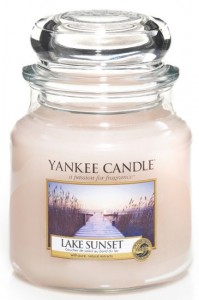 Sviečka v skle stredná, YANKEE CANDLE, Lake Sunset