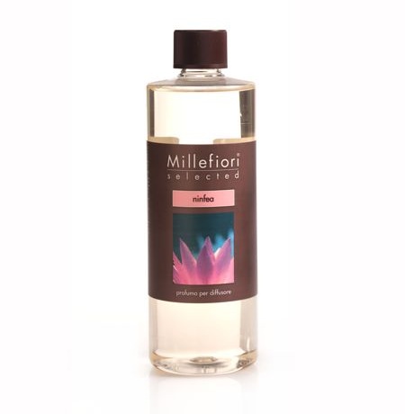 Töltelék aroma diffúzorba 500 ml, SELECTED, Millefiori, Tavirózsa
