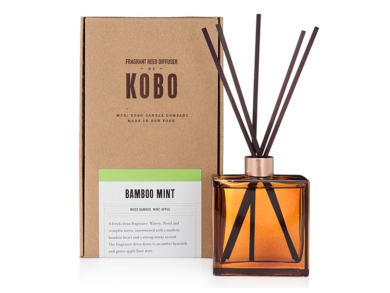 KOBO WOODBLOCK DIFFUSER – BAMBOO MINT, 266 ML