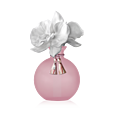 Porcelánový aroma difuzér Chando, ružový - Orgován & Muškátový oriešok