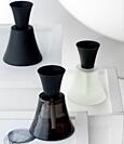 Sada CULTI - katalytická lampa černá + náplň Rugiada di Rosa 500 ml