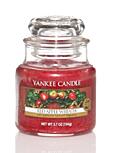 Svíčka ve skle malá, Yankee Candle, Red Apple Wreath