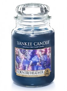 Sviečka v skle veľká, Yankee Candle, Country Heather